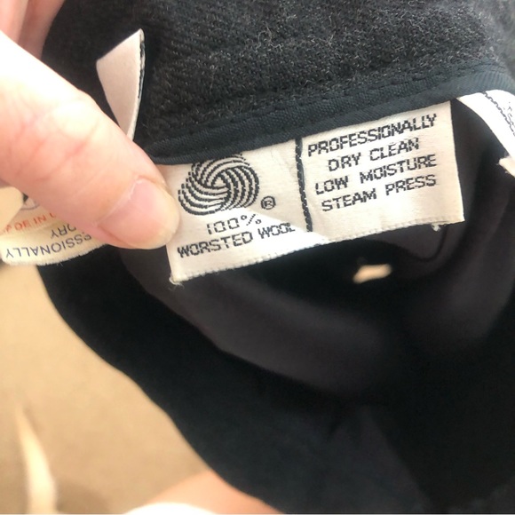 COPY - Evan Picone vintage 100% wool straight pencil skirt career office - Picture 7 of 7